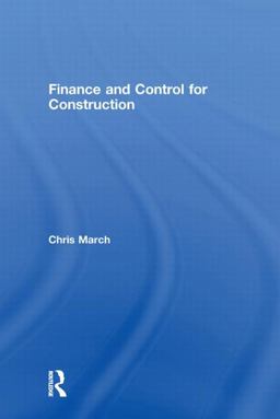 Finance and Control for Construction Finance and Control for Construction