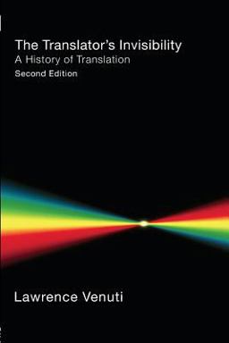 Translator's Invisibility A History of Translation 2nd 9780415394550 Front Cover