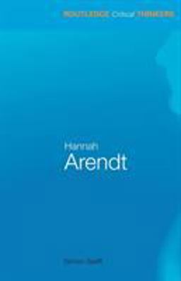 Hannah Arendt  9780415425865 Front Cover