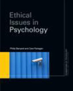 Ethical Issues in Psychology  9780415429887 Front Cover
