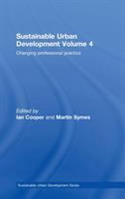 Sustainable Urban Development Volume 4