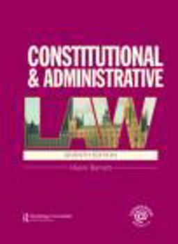Constitutional and Administrative Law 7th 9780415458290 Front Cover