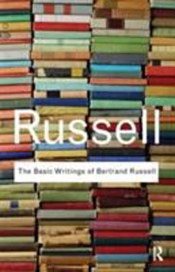 Basic Writings of Bertrand Russell  9780415472388 Front Cover