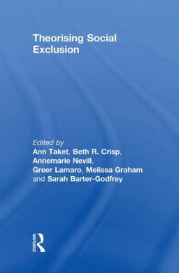 Theorising Social Exclusion  9780415475846 Front Cover