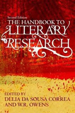 Handbook to Literary Research 2nd 9780415485005 Front Cover