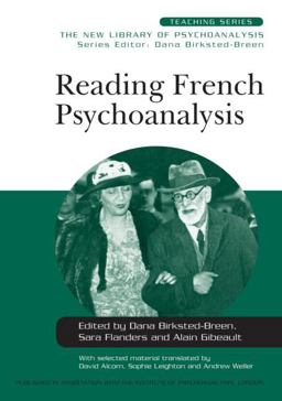 Reading French Psychoanalysis  9780415485036 Front Cover