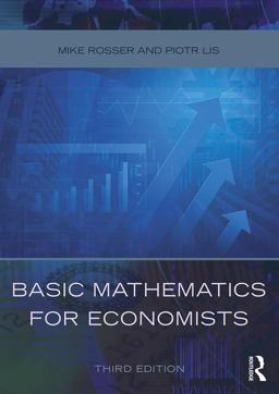 Basic Mathematics for Economists:  9780415485920 Front Cover