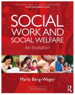 Social Work and Social Welfare An Invitation 3rd 9780415501606 Front Cover