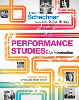 Performance Studies An Introduction 3rd 9780415502313 Front Cover