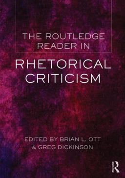 Routledge Reader in Rhetorical Criticism  9780415517553 Front Cover