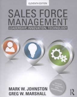 Sales Force Management Leadership, Innovation, Technology 11th 9780415534628 Front Cover