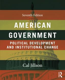 American Government Political Development and Institutional Change 7th 9780415537353 Front Cover