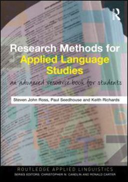 Research Methods for Applied Language Studies