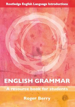 English Grammar A Resource Book for Students  9780415561099 Front Cover