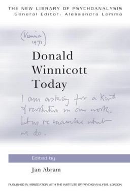 Donald Winnicott Today  9780415564885 Front Cover