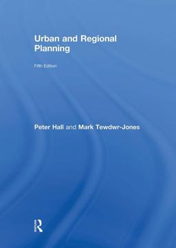 Urban and Regional Planning