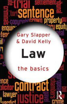 Law: the Basics  9780415568067 Front Cover