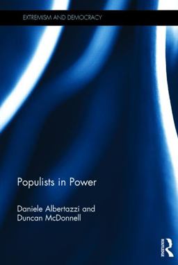 Populists in Power  9780415600972 Front Cover