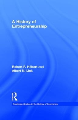 History of Entrepreneurship  9780415632416 Front Cover