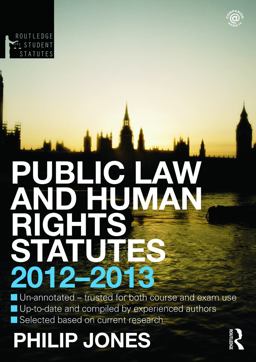 Public Law and Human Rights Statutes Public Law and Human Rights Statutes