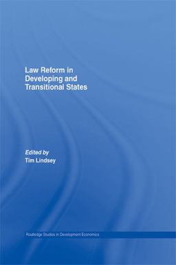 Law Reform in Developing and Transitional States Law Reform in Developing and Transitional States