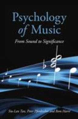 Psychology of Music From Sound to Significance  9780415651165 Front Cover
