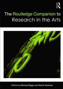 Routledge Companion to Research in the Arts  9780415697941 Front Cover