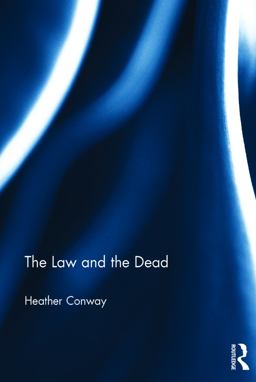 Law and the Dead  9780415706940 Front Cover