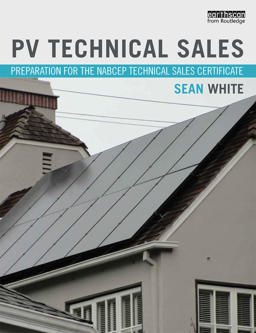 PV Technical Sales Preparation for the NABCEP Technical Sales Certification  9780415713344 Front Cover