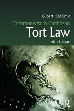 Commonwealth Caribbean Tort Law 5th 9780415723039 Front Cover