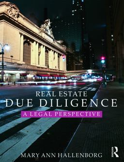 Real Estate Due Diligence A Legal Perspective  9780415723176 Front Cover