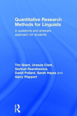 Quantitative Research Methods for Linguists