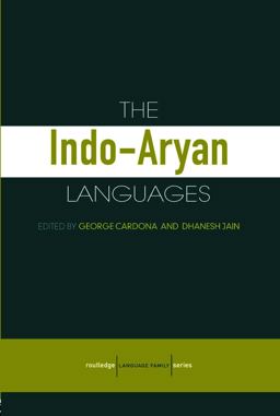 Indo-Aryan Languages  9780415772945 Front Cover