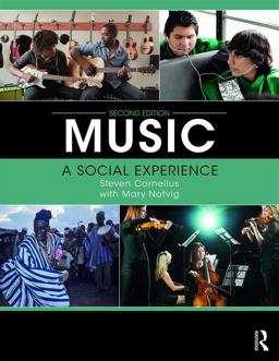 Music: a Social Experience 2nd 9780415789332 Front Cover