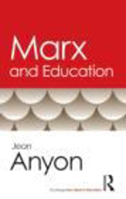 Marx and Education  9780415803304 Front Cover