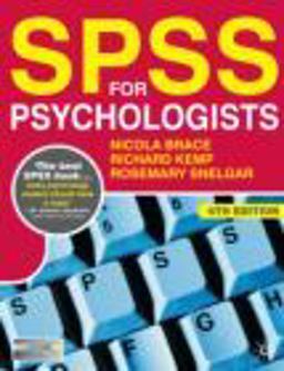 SPSS for Psychologists, Fourth Edition