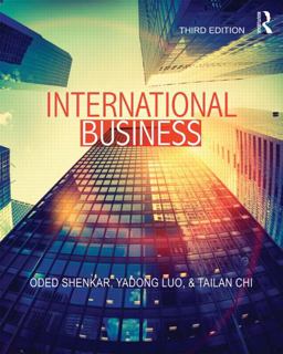 International Business 3rd 9780415817134 Front Cover