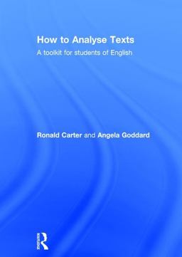 How to Analyse Texts How to Analyse Texts