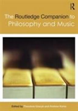 Routledge Companion to Philosophy and Music  9780415858397 Front Cover