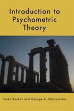 Introduction to Psychometric Theory  9780415878227 Front Cover