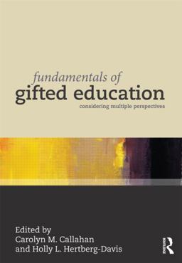 Fundamentals of Gifted Education Considering Multiple Perspectives  9780415881517 Front Cover