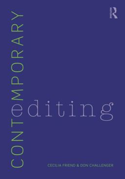 Contemporary Editing 3rd 9780415892810 Front Cover