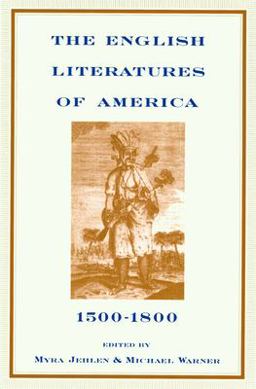 English Literatures of America 1500-1800  9780415908733 Front Cover
