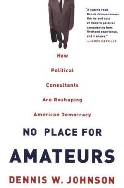 No Place for Amateurs How Political Consultants Are Reshaping American Democracy  9780415928366 Front Cover