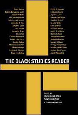 Black Studies Reader  9780415945547 Front Cover