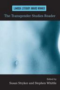 Transgender Studies Reader  9780415947091 Front Cover