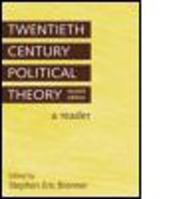 Twentieth Century Political Theory A Reader 2nd 9780415948999 Front Cover