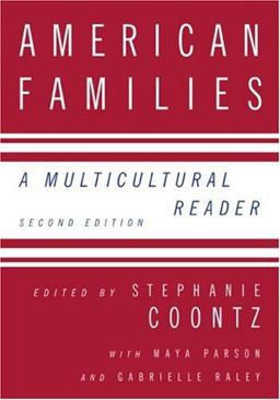 American Families A Multicultural Reader 2nd 9780415958219 Front Cover