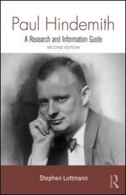 Paul Hindemith A Research and Information Guide 2nd 9780415994163 Front Cover