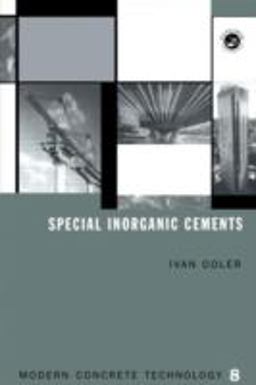Special Inorganic Cements  9780419227908 Front Cover